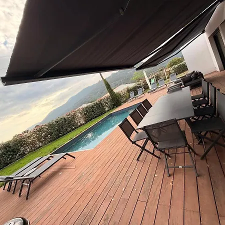 Bianca Di Piscine Et Vue Montagnes * Lecci